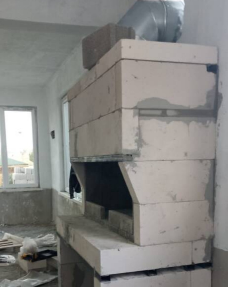 Odunlu Sabit Bahçe Fırını